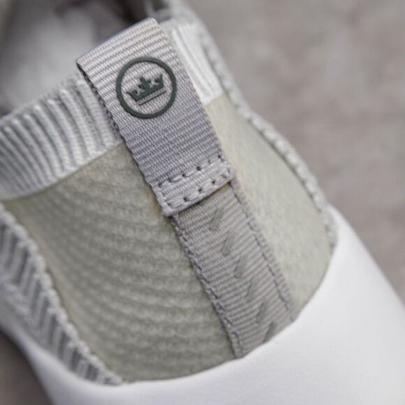 Peter Millar Hyperlite Glide Off White Gray Knit Sneakers Womens Size 7.5 - Picture 16 of 16